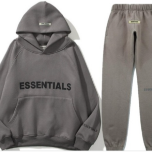 Essentials Hoodie Fear of God Gray TrackSuit